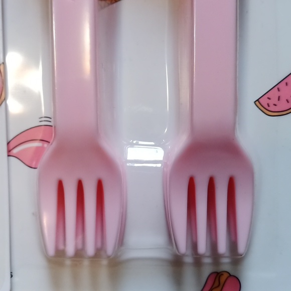 Disney Miniso Minnie Mouse Plastic Forks 2 packs of 8 - Picture 3 of 8
